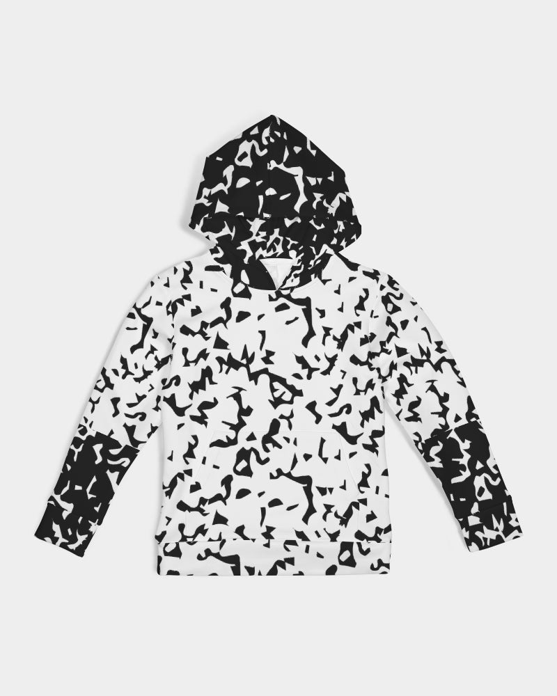 Whiteout Composition Kids Hoodie