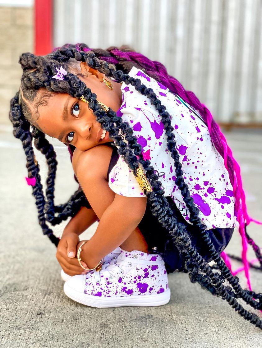 Blossom Splash Kids Sneakers