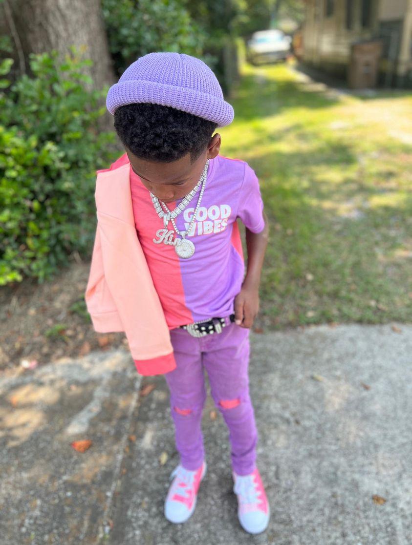 Leo Vibes Kids Tee