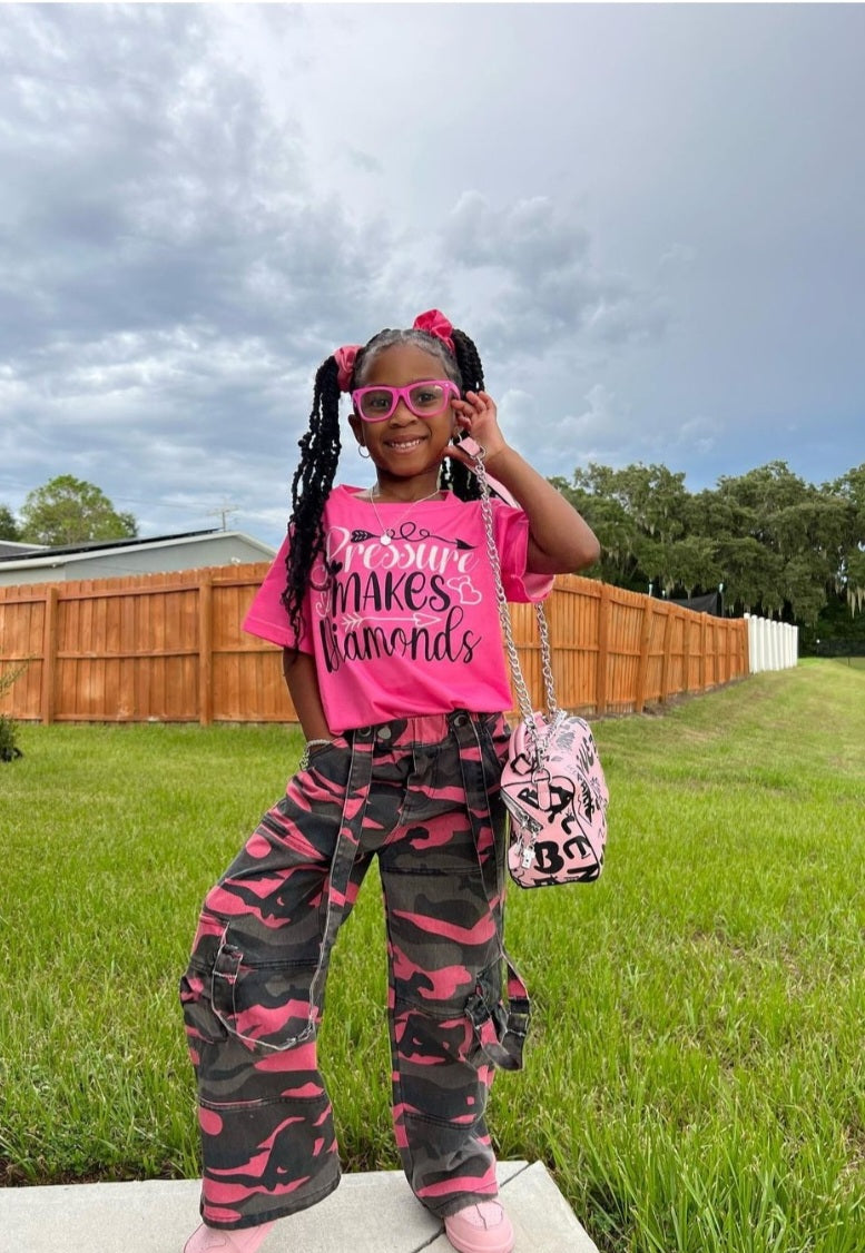 Pressure Makes Diamonds Kids Tee