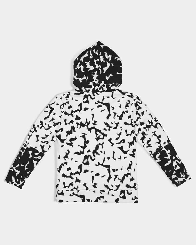 Whiteout Composition Kids Hoodie