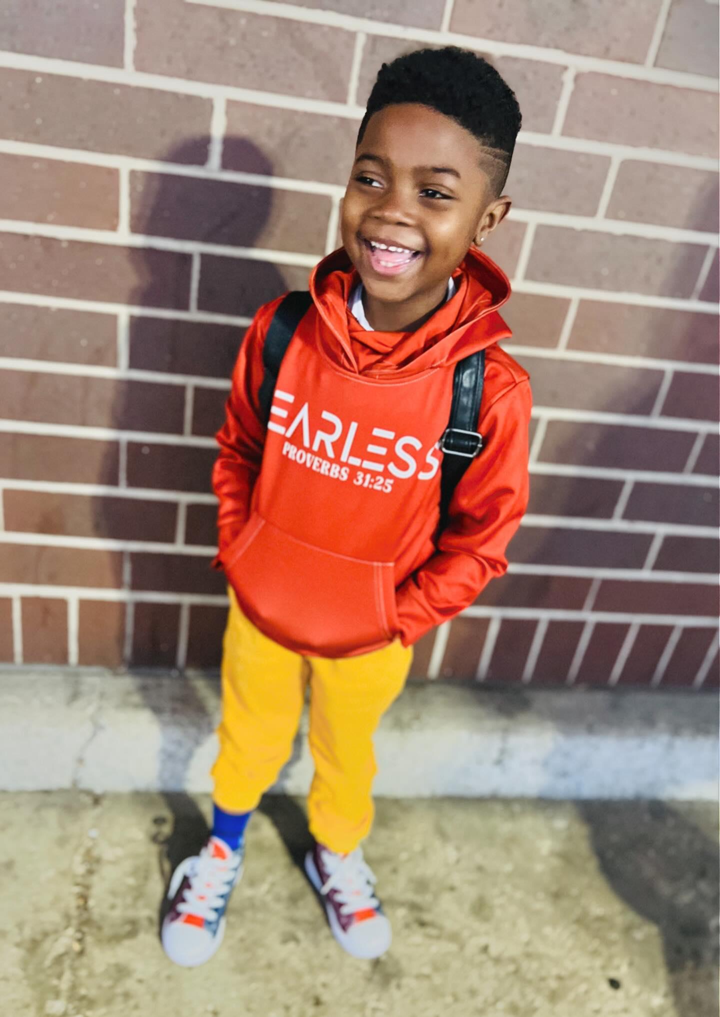 Butterscotch Fearless Kids Hoodie