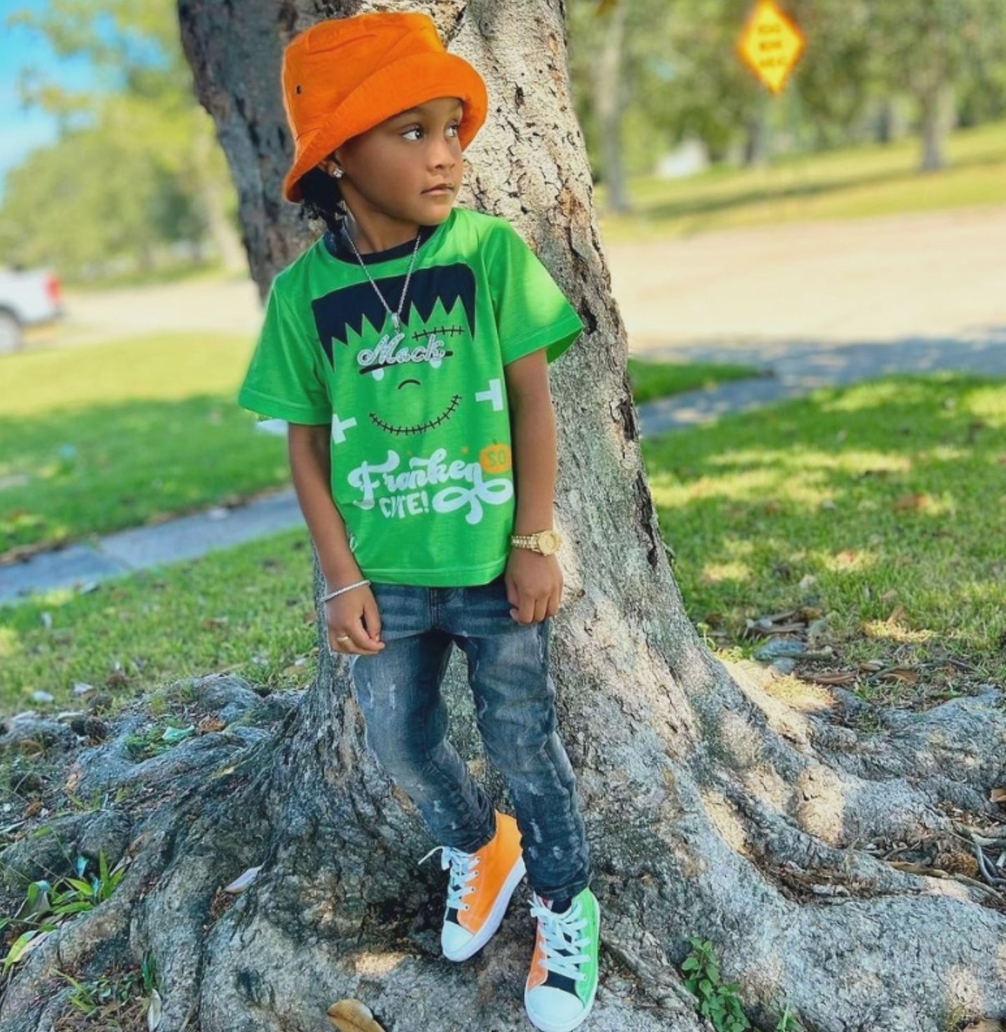 Franken Cute Kids Tee