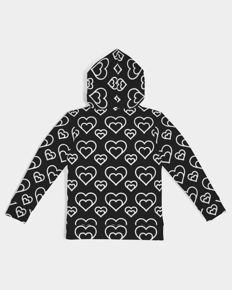 Black Hearts Kids Hoodie