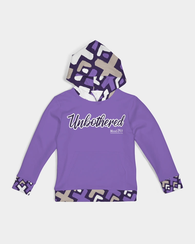 Get Loud Unbothered Kids Hoodie