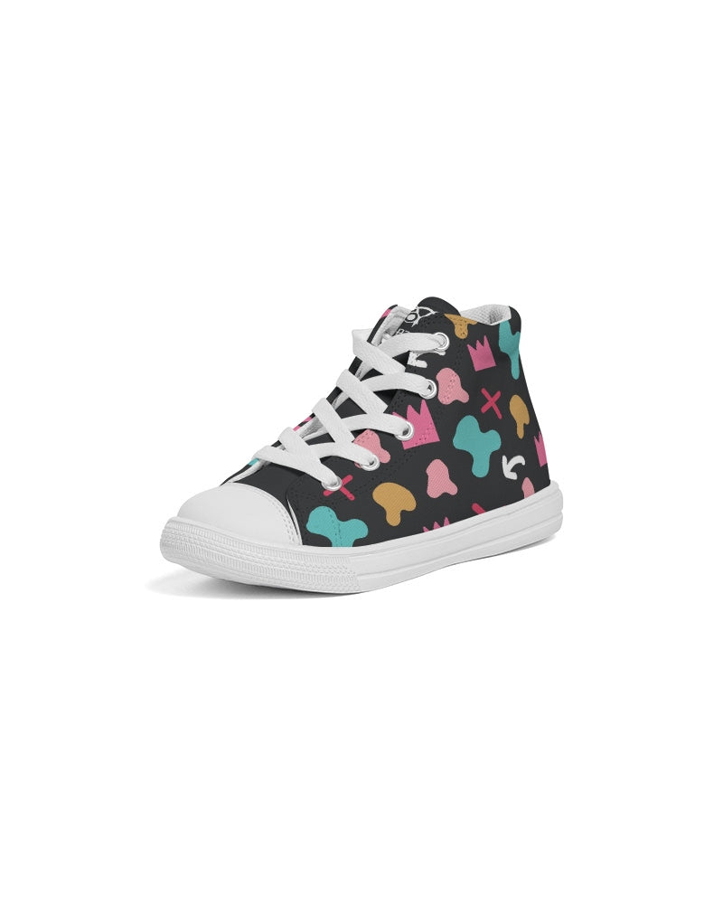 Abstract Doodles Kids Sneakers