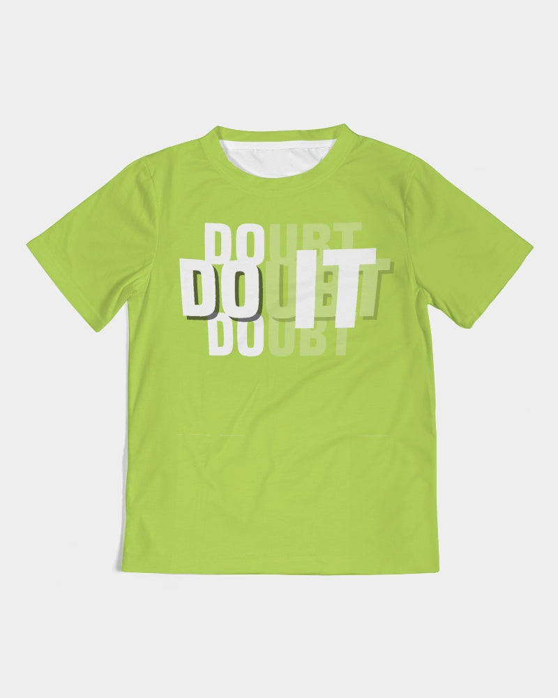 Do It Lime Blocks Kids Tee