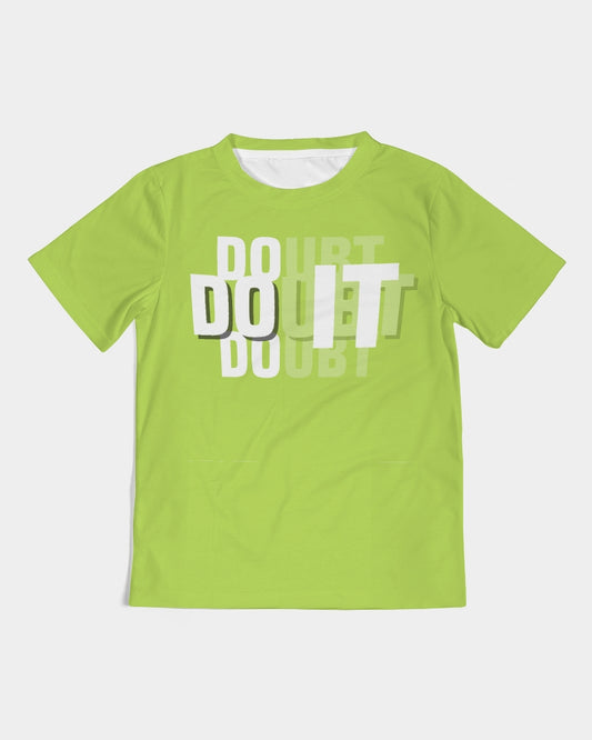 Do It Lime Blocks Kids Tee