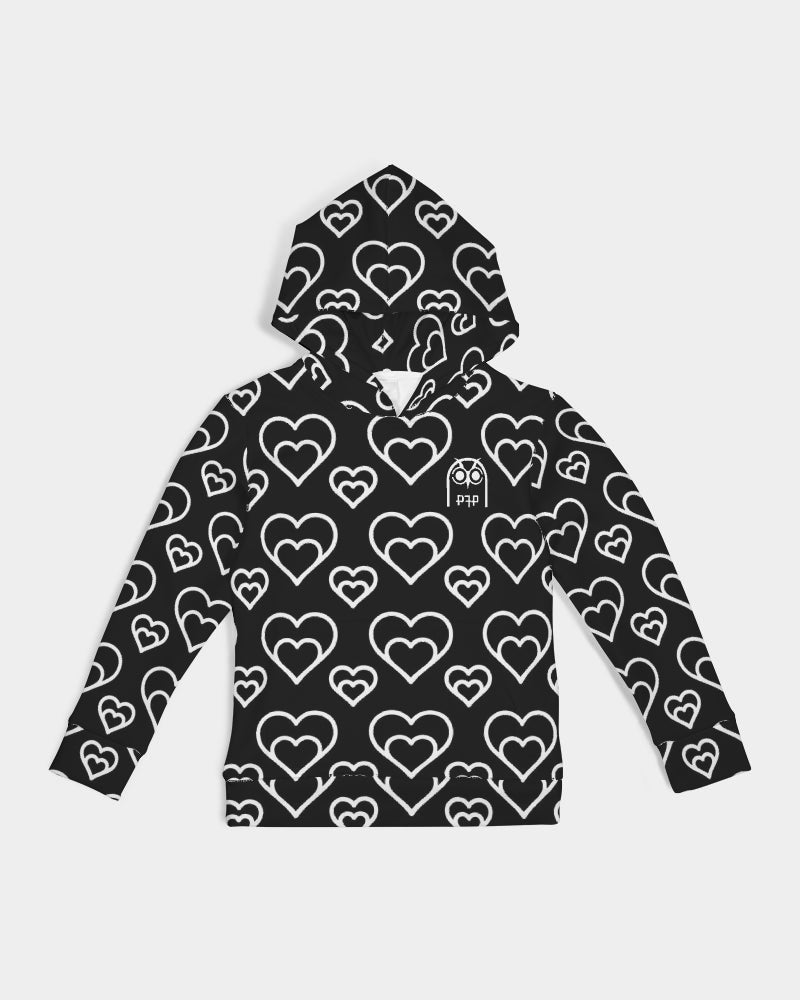 Black Hearts Kids Hoodie