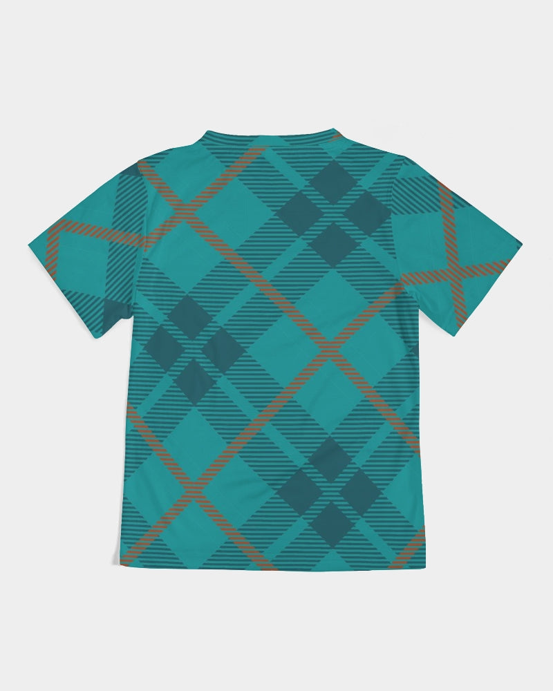 Ocean Plaids Kids Tee