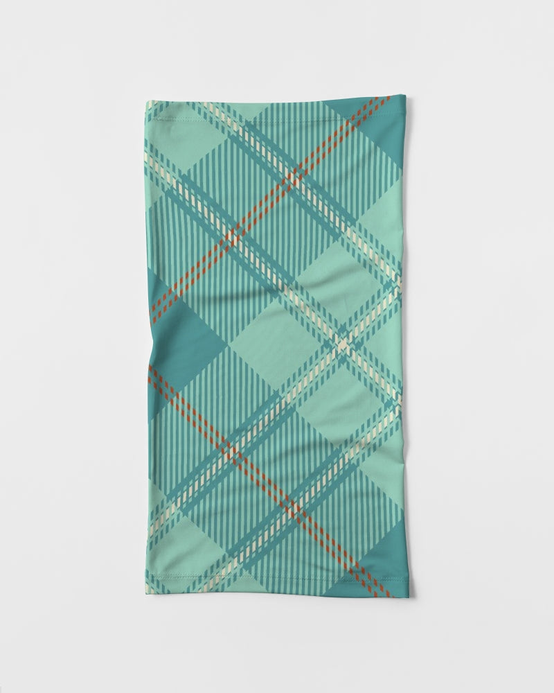 Ocean Plaids Neck Gaiter Set