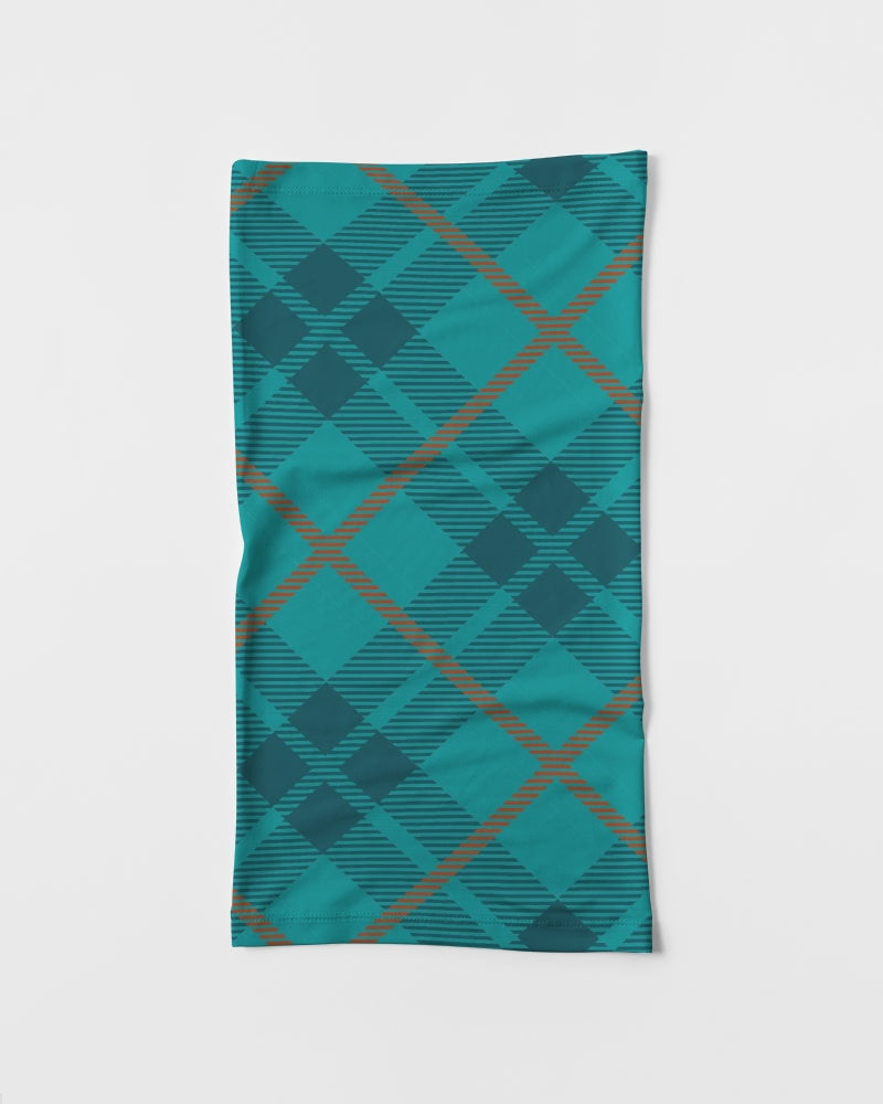 Ocean Plaids Neck Gaiter Set