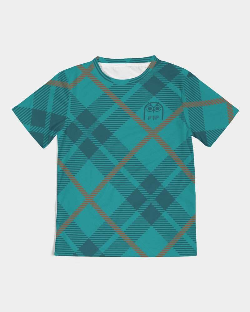 Ocean Plaids Kids Tee