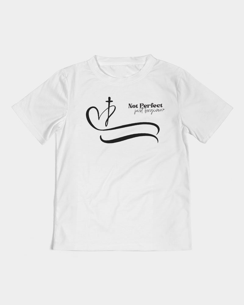 Not Perfect Just Forgiven Kids Tee