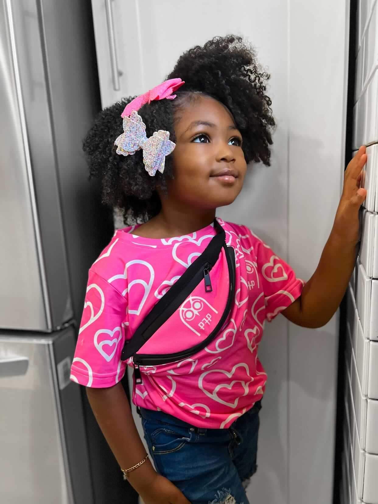 Pink All Love Kids Tee