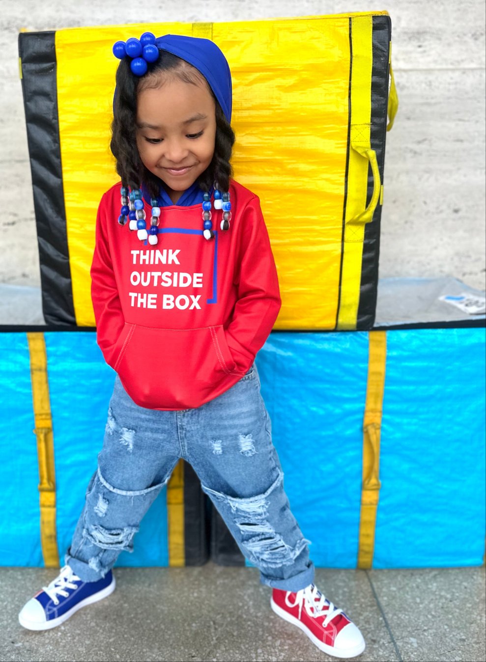 BluRaz Thinker Kids Hoodie
