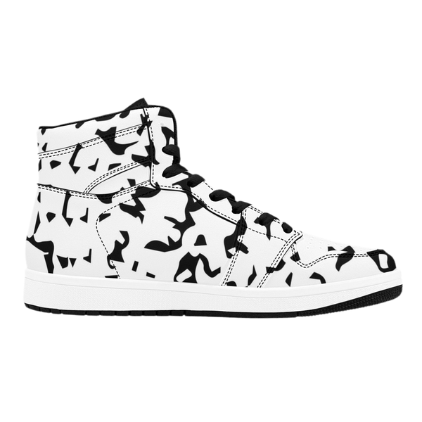 Whiteout Composition Hightop Crossovers