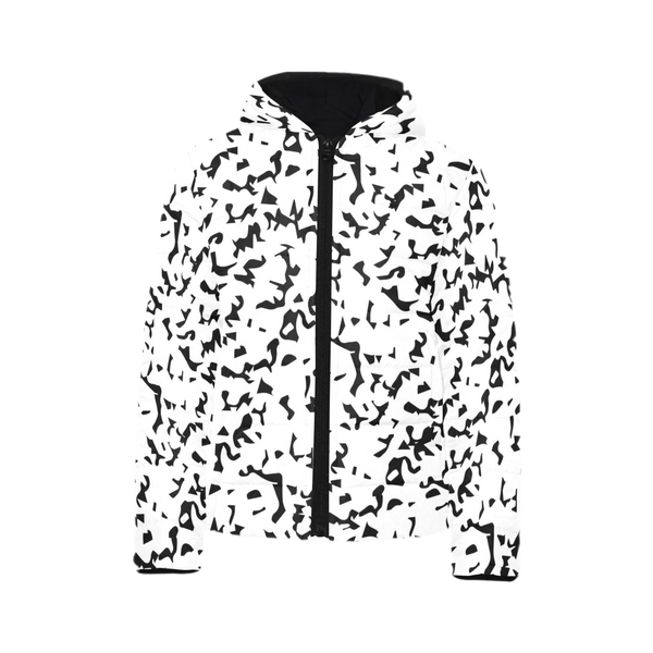 Whiteout Composition Puffer Jacket