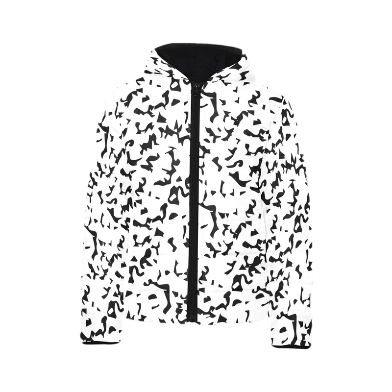 Whiteout Composition Puffer Jacket