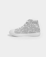 Grayscale Composition Kids Hightop Sneakers