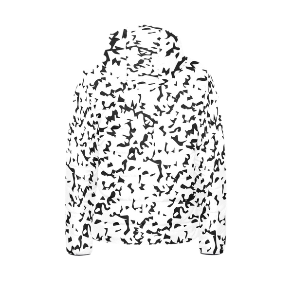 Whiteout Composition Puffer Jacket