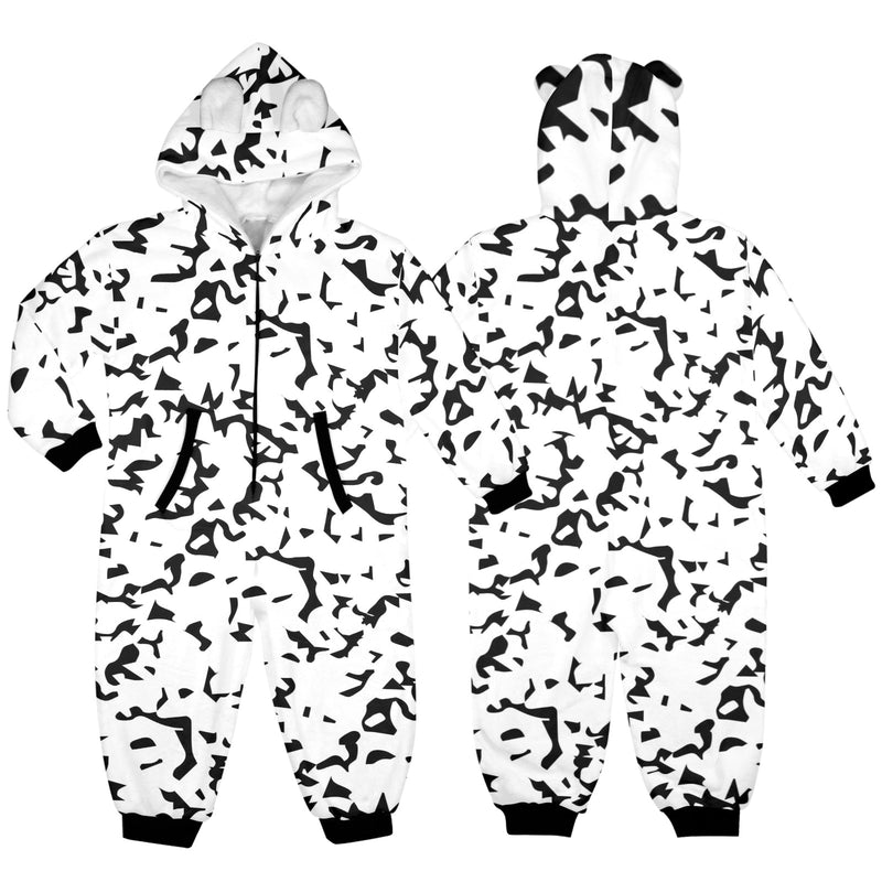 Whiteout Panda Hooded Onesie