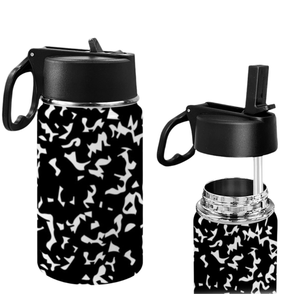 Blackout Composition Water Bottle