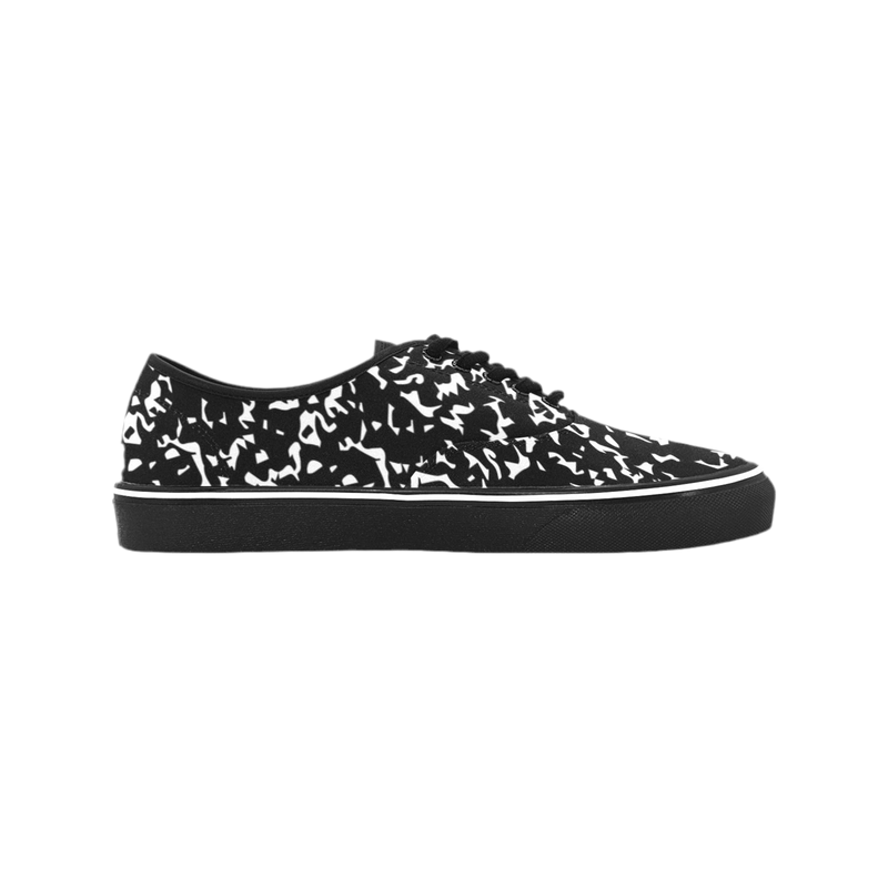 Blackout Composition Lowtop Sneakers