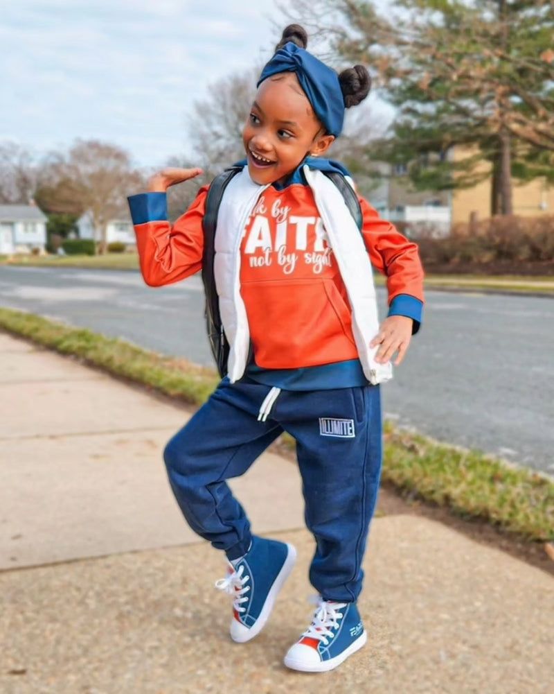 Walk By Faith Kids Hoodie