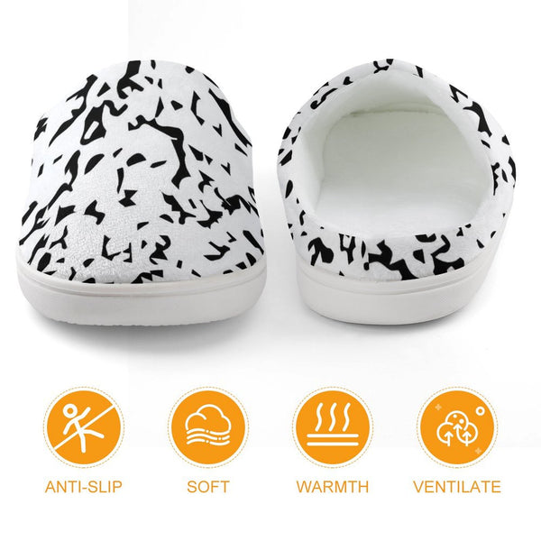 Whiteout Composition Slippers