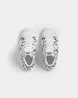 Whiteout Composition Hightop Sneakers