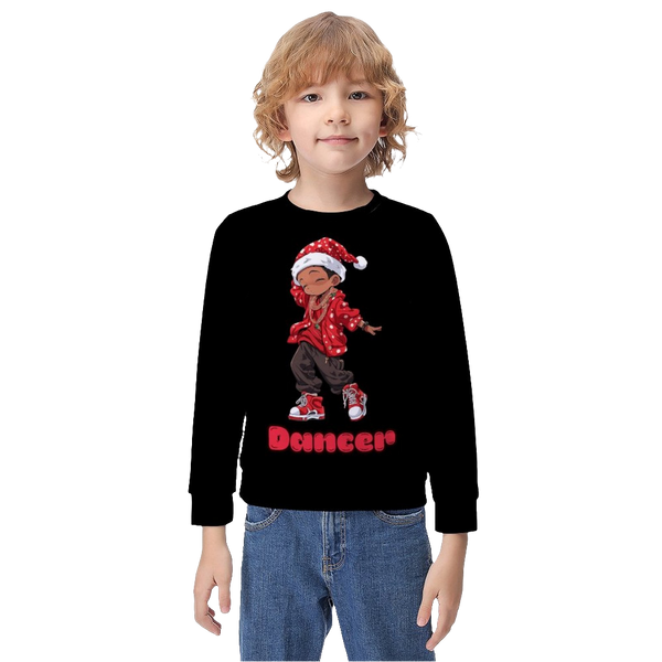 Dancer Boy's Pullover Sweatshirt