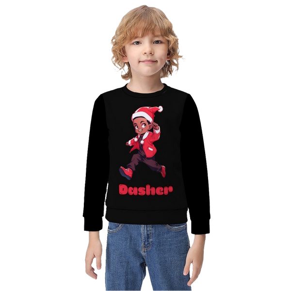 Dasher Boy's Pullover Sweatshirt