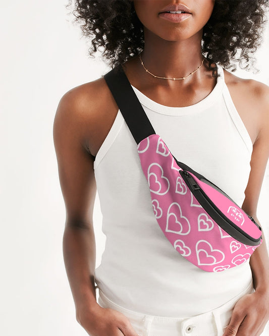 Pink All Love Crossbody Bag