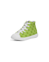 Geo Lime Kids Sneakers