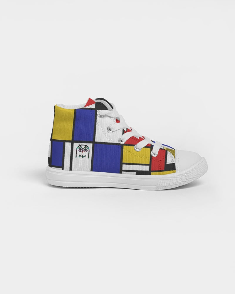 Geo Colorblock Kids Sneakers