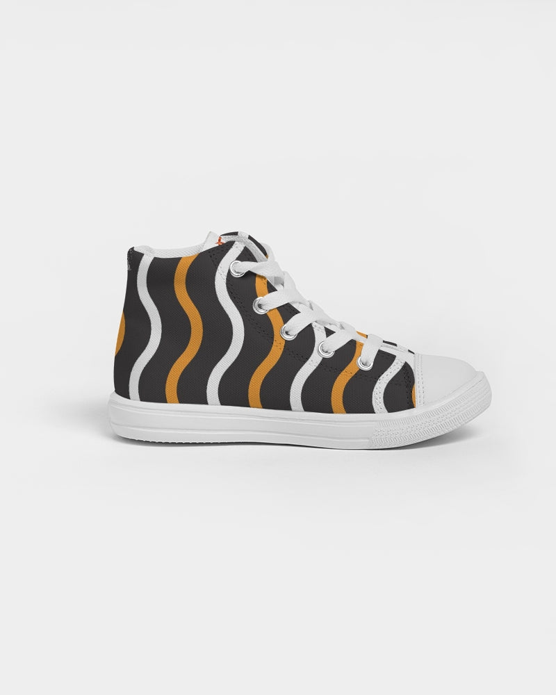 Striped Boo-G Kids Sneakers