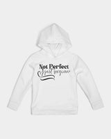 Not Perfect Just Forgiven Kids Hoodie