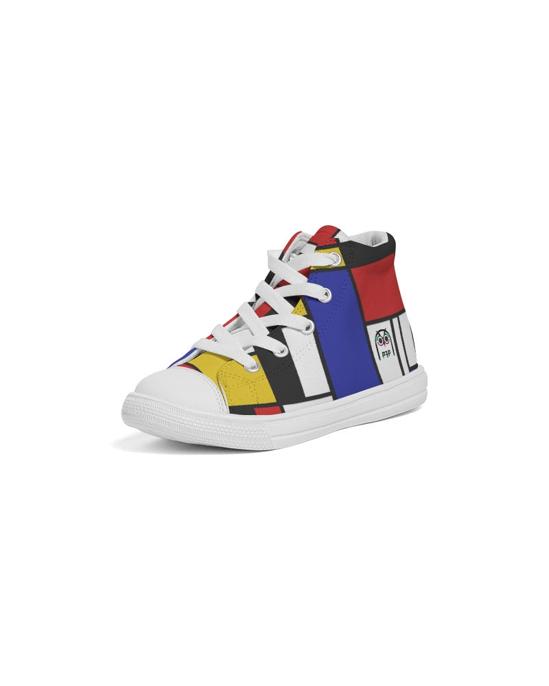 Geo Colorblock Kids Sneakers