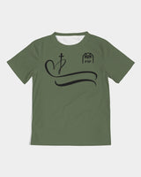 Just Forgiven Green Kids Tee