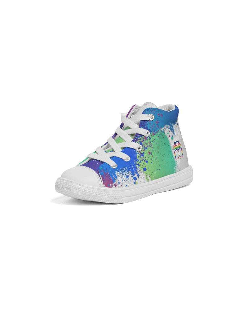 Rainbow Color Burst Kids Sneakers