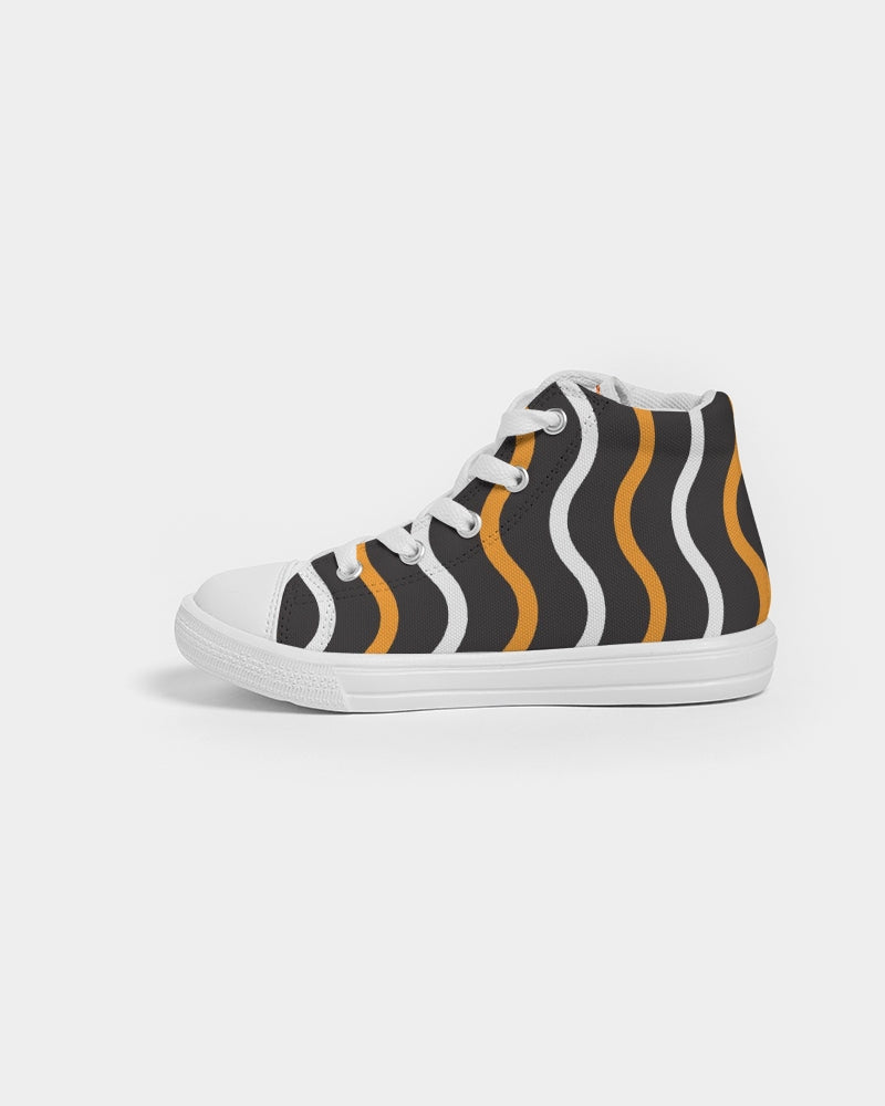 Striped Boo-G Kids Sneakers