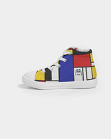 Geo Colorblock Kids Sneakers