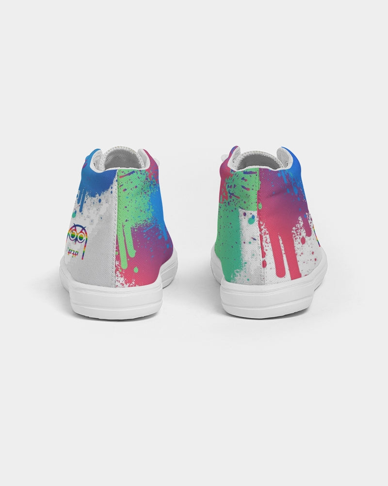 Rainbow Color Burst Kids Sneakers