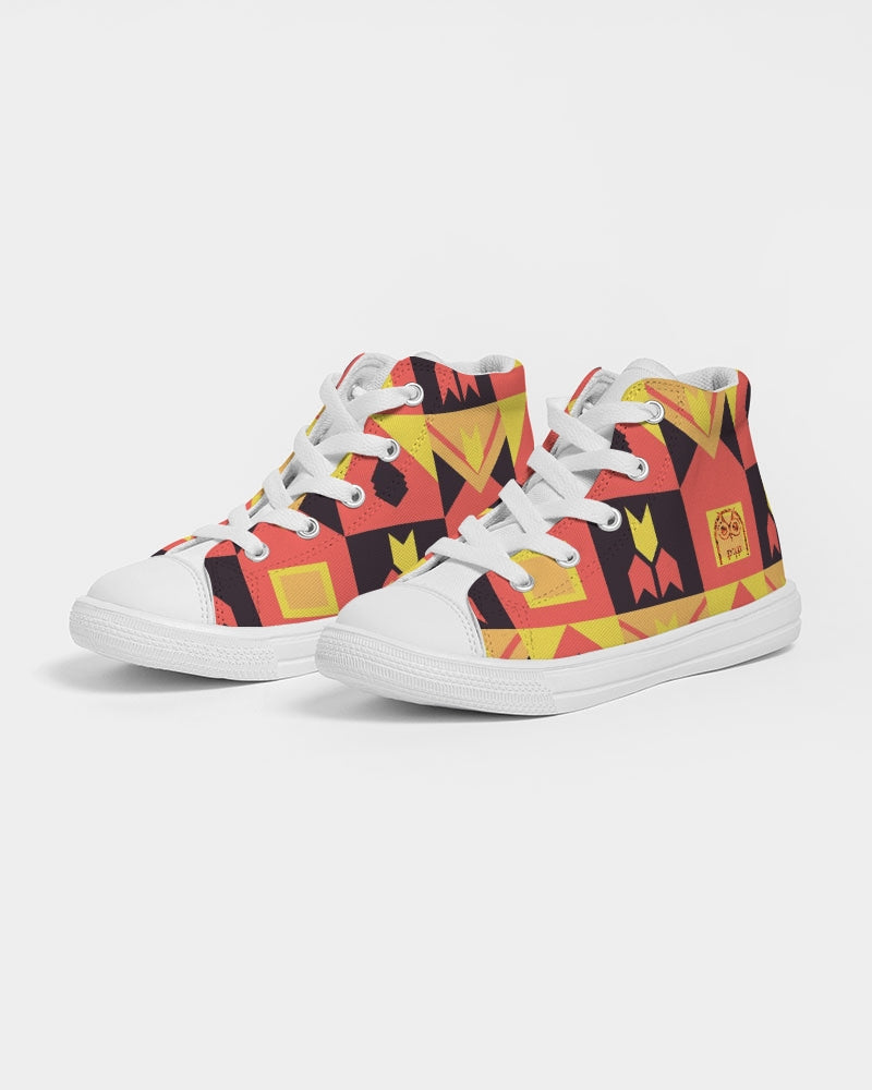 We Rise Kente Kids Sneakers