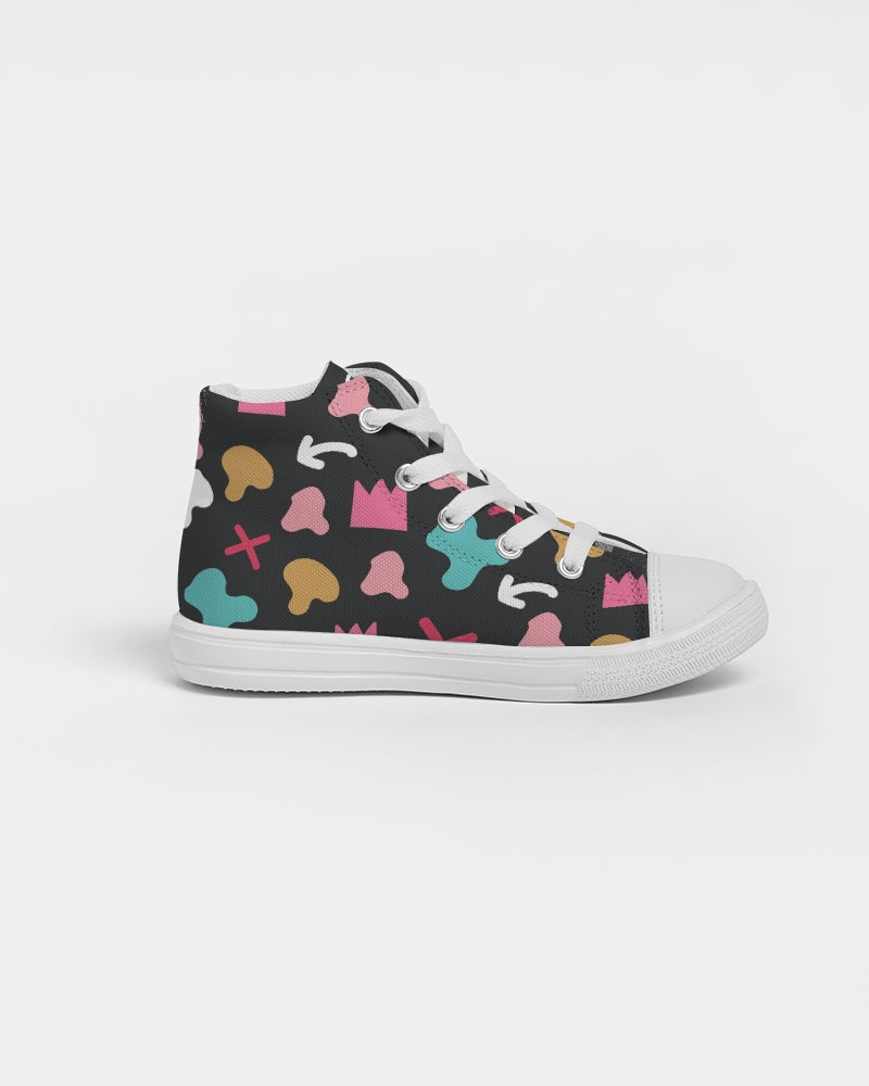 Abstract Doodles Kids Sneakers