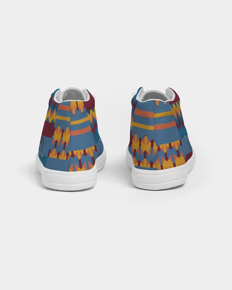 Royal Kente Kids Sneakers