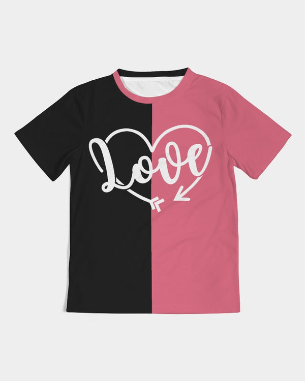 Love Colorblock Kids Tee