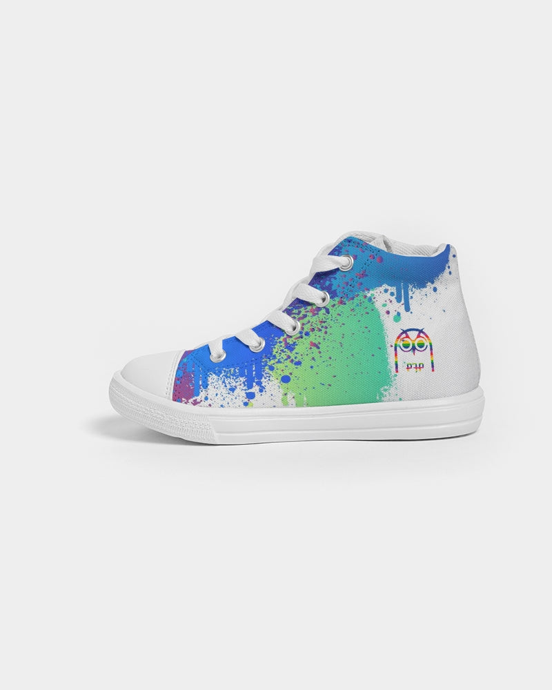 Rainbow Color Burst Kids Sneakers
