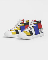 Geo Colorblock Kids Sneakers